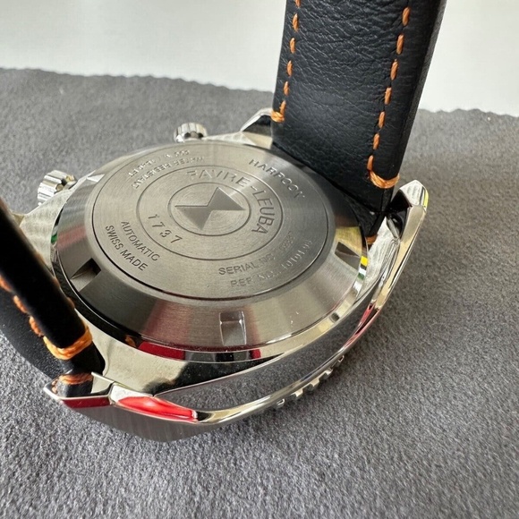 Favre Leuba Men's Raider Harpoon Black White Dial Automatic 00.10101.08.13.41 - Picture 10 of 11